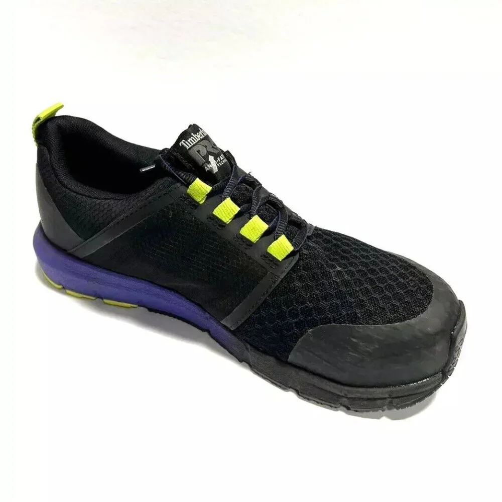 Timberland Pro Womens Radius Comp Toe Sneaker Black Size 9.5 M